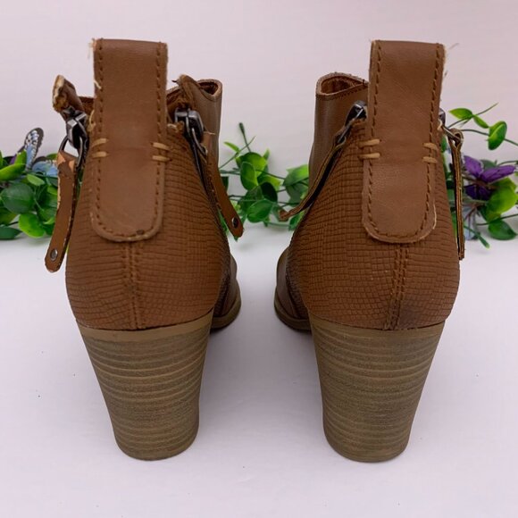 DV‎ Dolce Vita Brown Heeled Ankle Boot size 9 - Picture 5 of 14